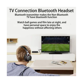 Kablosuz Bluetooth 5.2 Verici Alıcı 2-İn-1 Araba Bluetooth Sopa TV Bilgisayar kablosuz AV alıcısı-vericisi Adaptörü