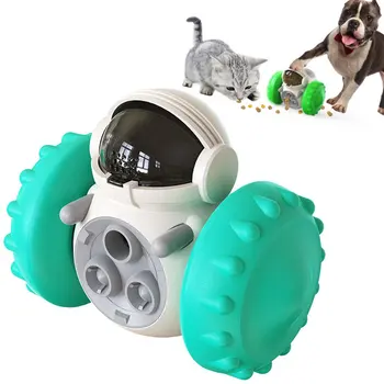 Pet Gıda Dağıtıcı oyuncak ayı Köpek Kedi Tumbler Oyuncaklar Yavaş Besleyici Oyuncaklar İnteraktif Oyuncaklar Köpek Kedi Eğitim Oyuncaklar İçin Pet Gıda Dağıtıcı
